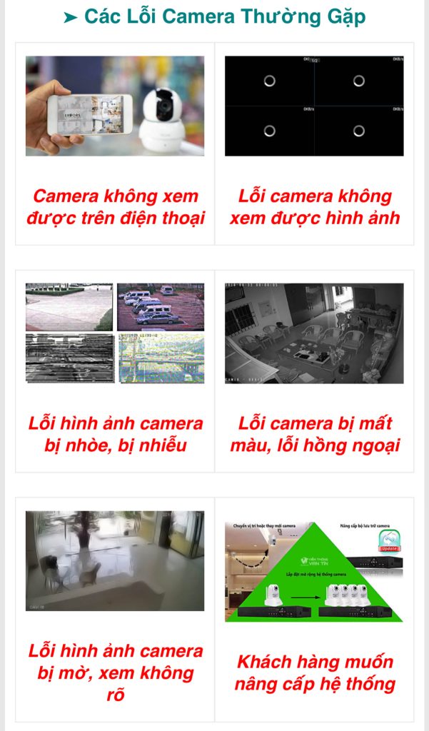 Sữa chửa camera tại nhà
